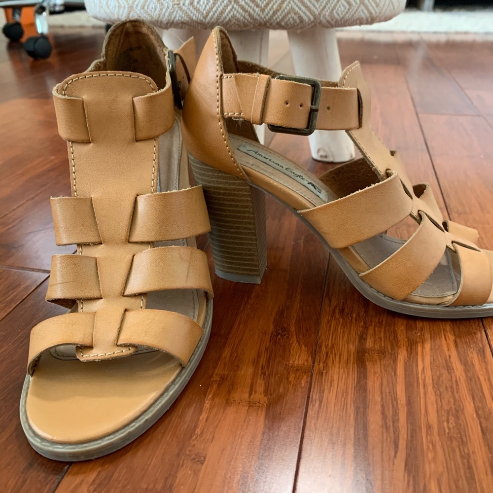 AE Tan heels